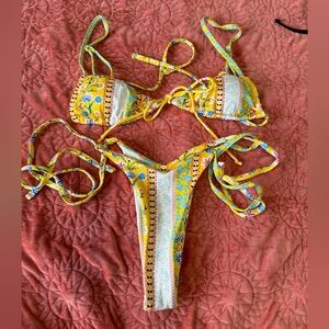 Front-Tie Bikini Set